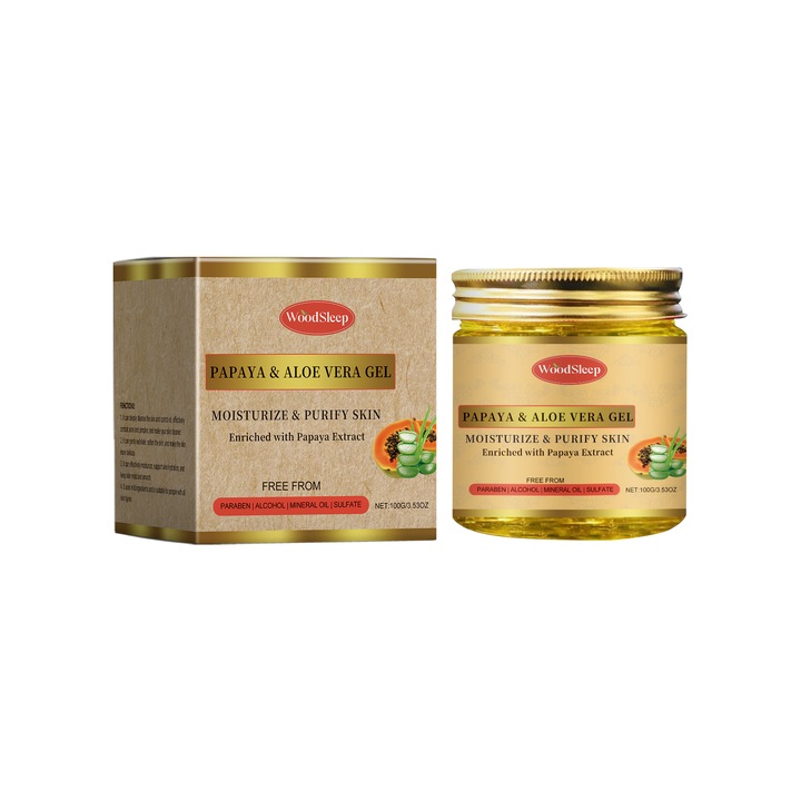 Gel hidratant Aloe Vera, curatare fata, 250ml