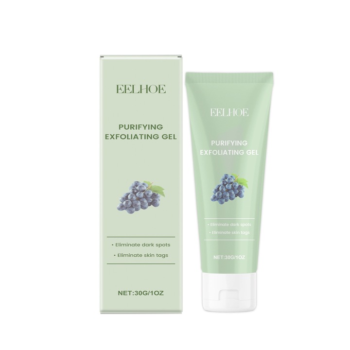 Gel exfoliant pentru fata si corp, curatare delicata, 30g