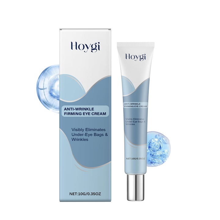 Hidratáló szemkörnyékápoló krém, Hoygi, hialuronsavval és E-vitaminnal, 30ml