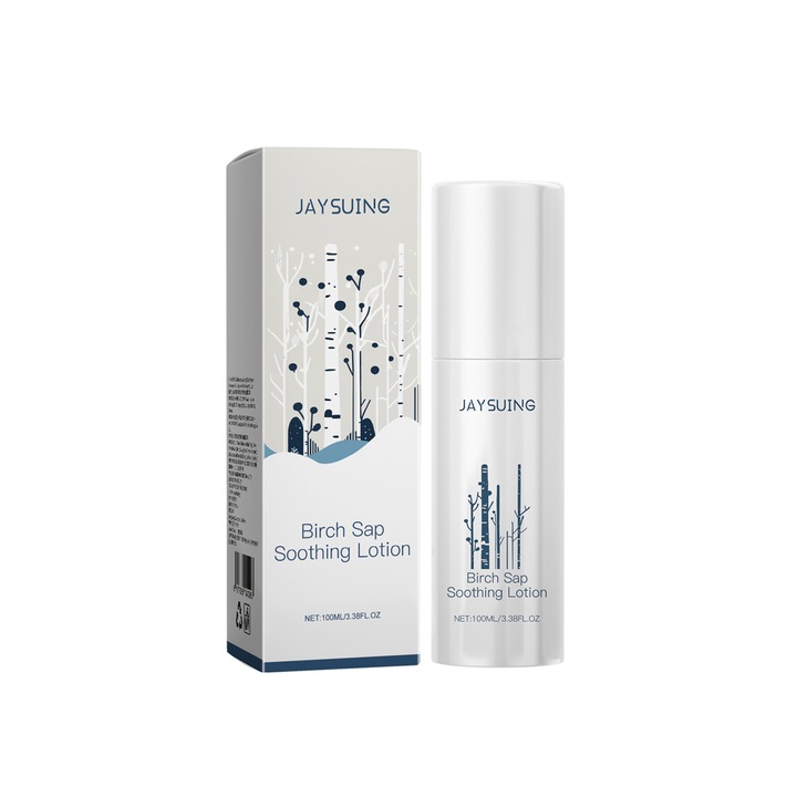 Хидратиращ лосион за лице, Сребърна бреза, 250мл, лека текстура, бърза абсорбция