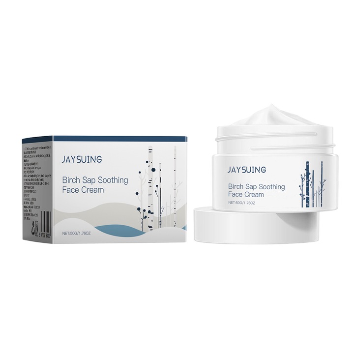 Crema hidratanta cu suc de mesteacan, Jaysuing, 50g