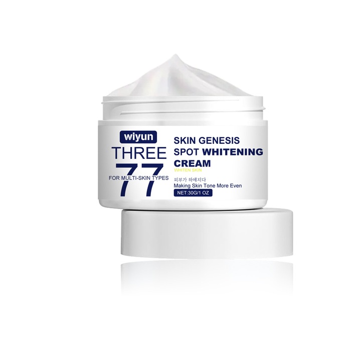 Arckrém, Wiyun Skin Genesis, fehérítő foltokra, arbutinnal és hialuronsavval, 50ml