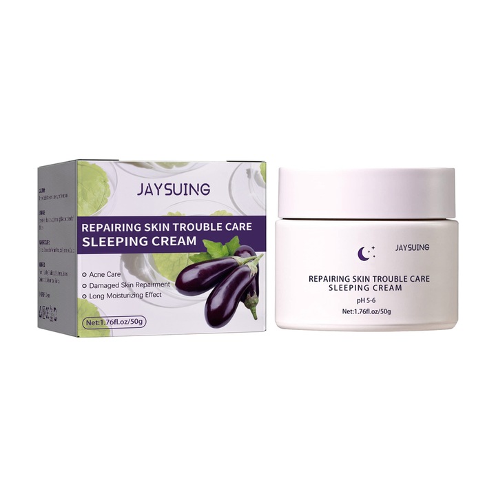 Crema de fata pentru ingrijire nocturna, JAYSUING, hidratare, iluminare, 50ml