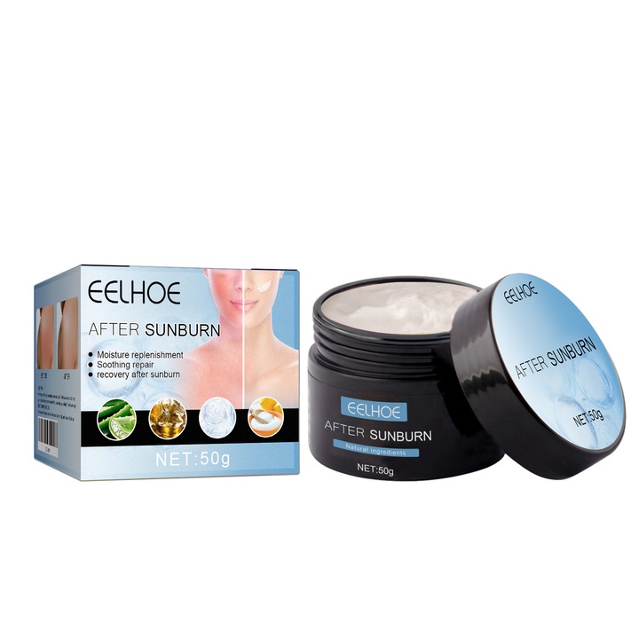 Önbarnító és napozás utáni hidratáló krém, 2 darab