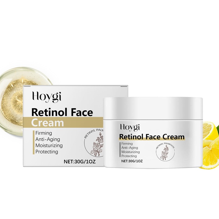 Crema hidratanta cu retinol Crema hidratanta pentru stralucire si reducere a liniilor de colagen cu esenta de colagen Morning C Night A Crema de ingrijire a pielii