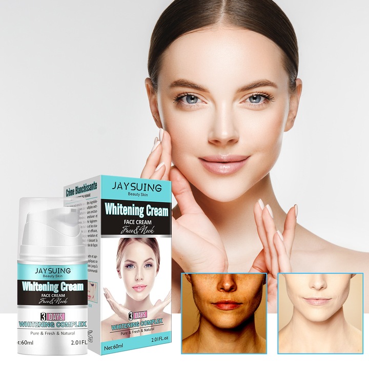 Crema de fata iluminatoare, Jaysuing, efect de fermitate si hidratare, 60ml