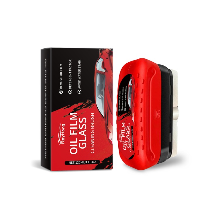 Perie pentru acoperire sticla auto, set 3 buc, transparent, 15x5cm