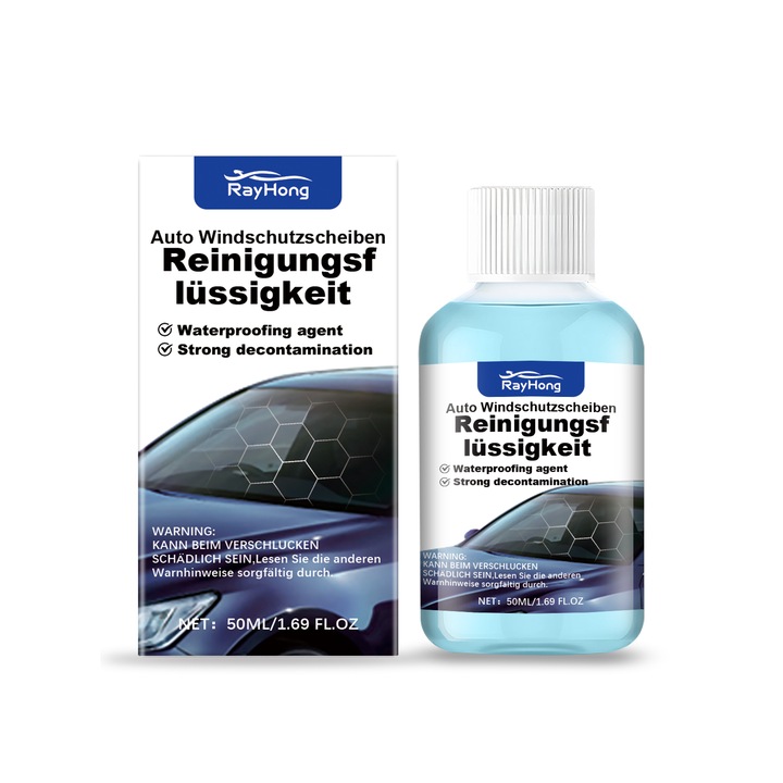 Rayhong autó ablakmosó folyadék, üvegtisztító, porálló, 1L