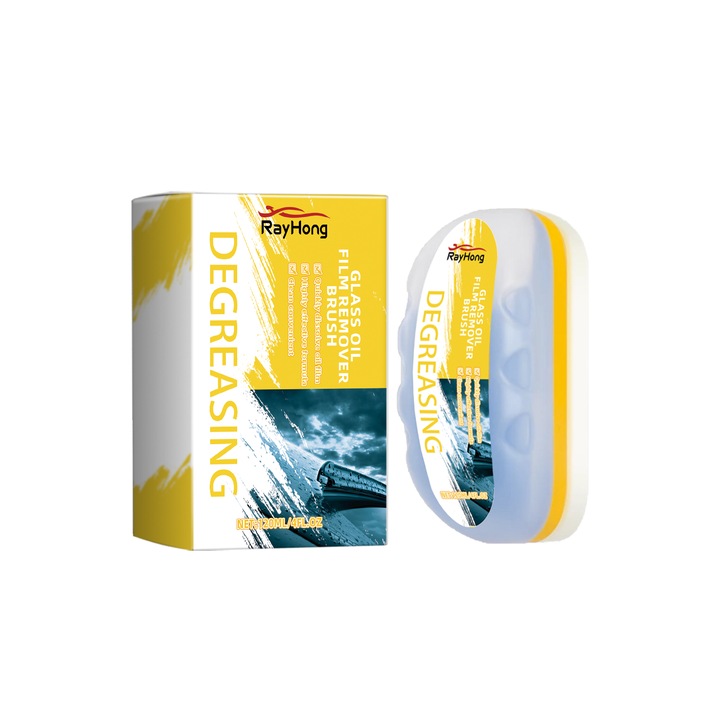 Четка за почистване на автомобилни прозорци Rayhong, водоустойчива, препарат за премахване на петна, комплект четки