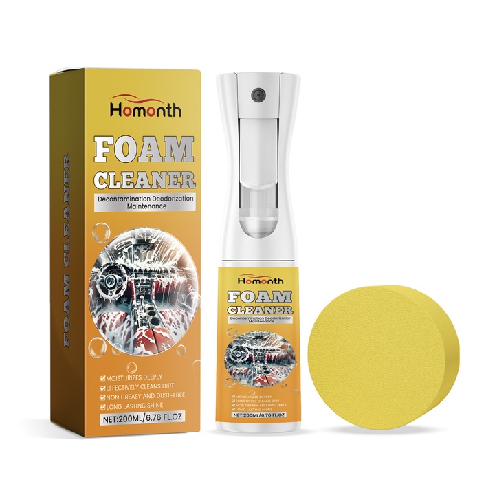 Homonth Többfunkciós Hab Tisztító Készlet Belső Ápolásra, Lerakódásgátló és Vízálló Tisztítóhab, 2 db