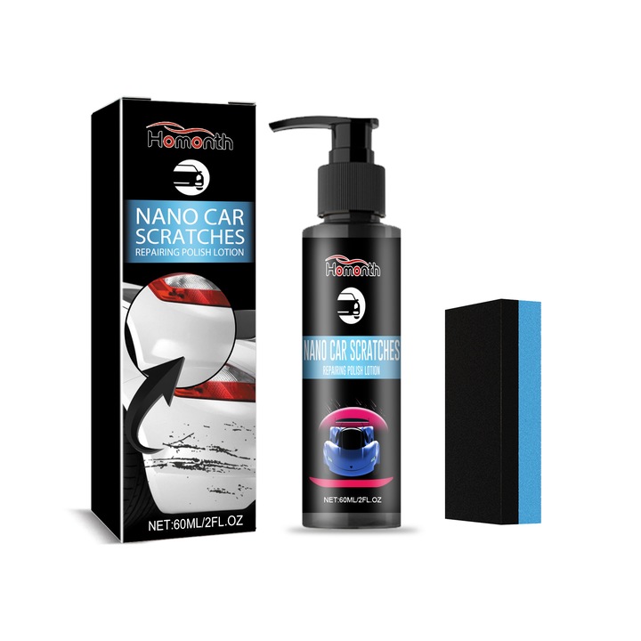 Lichid de curatare zgarieturi auto, Homonth, lustruire si reconditionare, waterproof