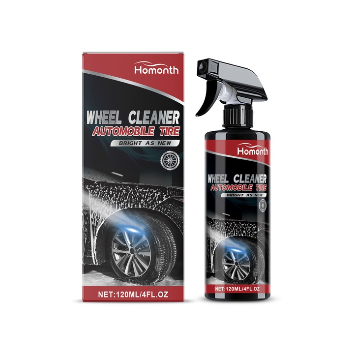 Set spray de curatare a rotilor auto Homonth, decontaminarea si reconditionarea, 2 buc