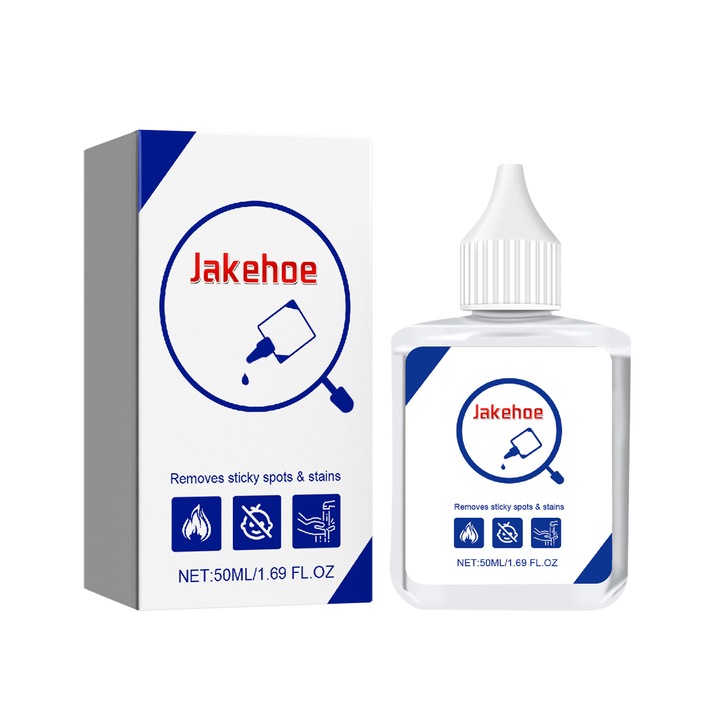 Detergent pentru indepartarea reziduurilor adezive, Jakehoe, multi-functional, pentru geamuri si usi