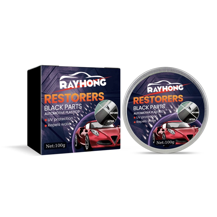 Rayhong autó műanyag javítóviasz, belső tisztításhoz és karbantartáshoz, víz- és porálló