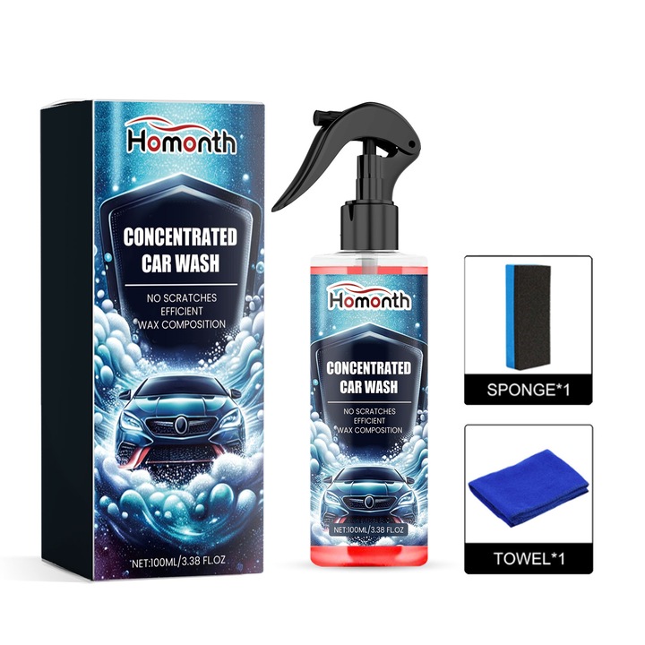 Produs curatare exterior auto Homonth, Homonth, spuma concentrata, multicolor