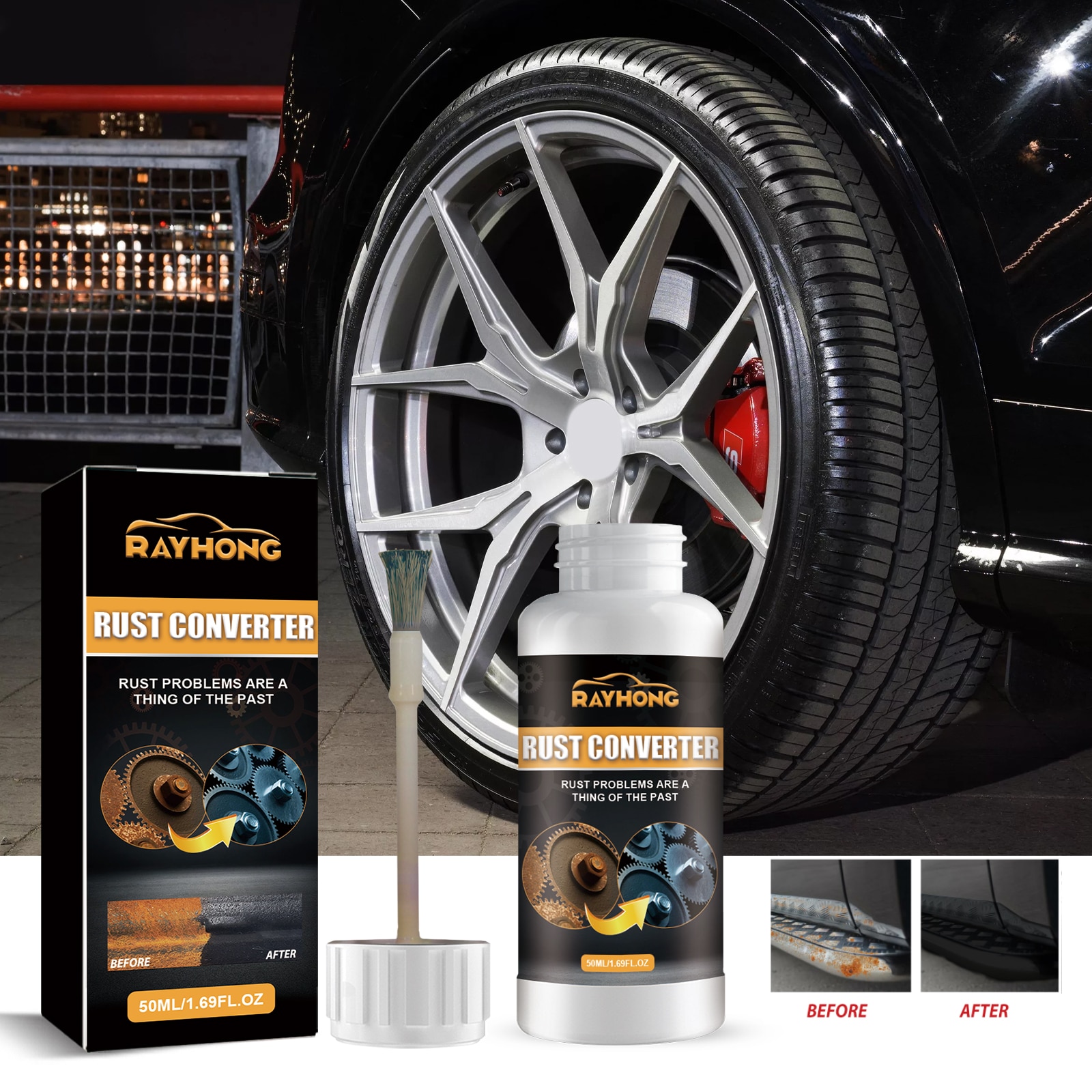 Converter de rugina Rayhong, agent de reconstructie, protectie anti ...
