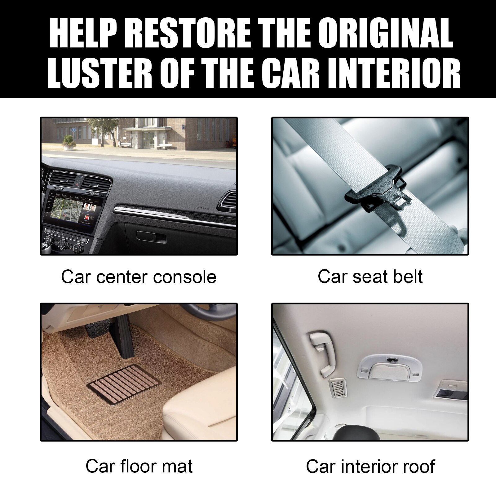 Solutie Intretinere interioara auto, Rayhong, Decontaminare