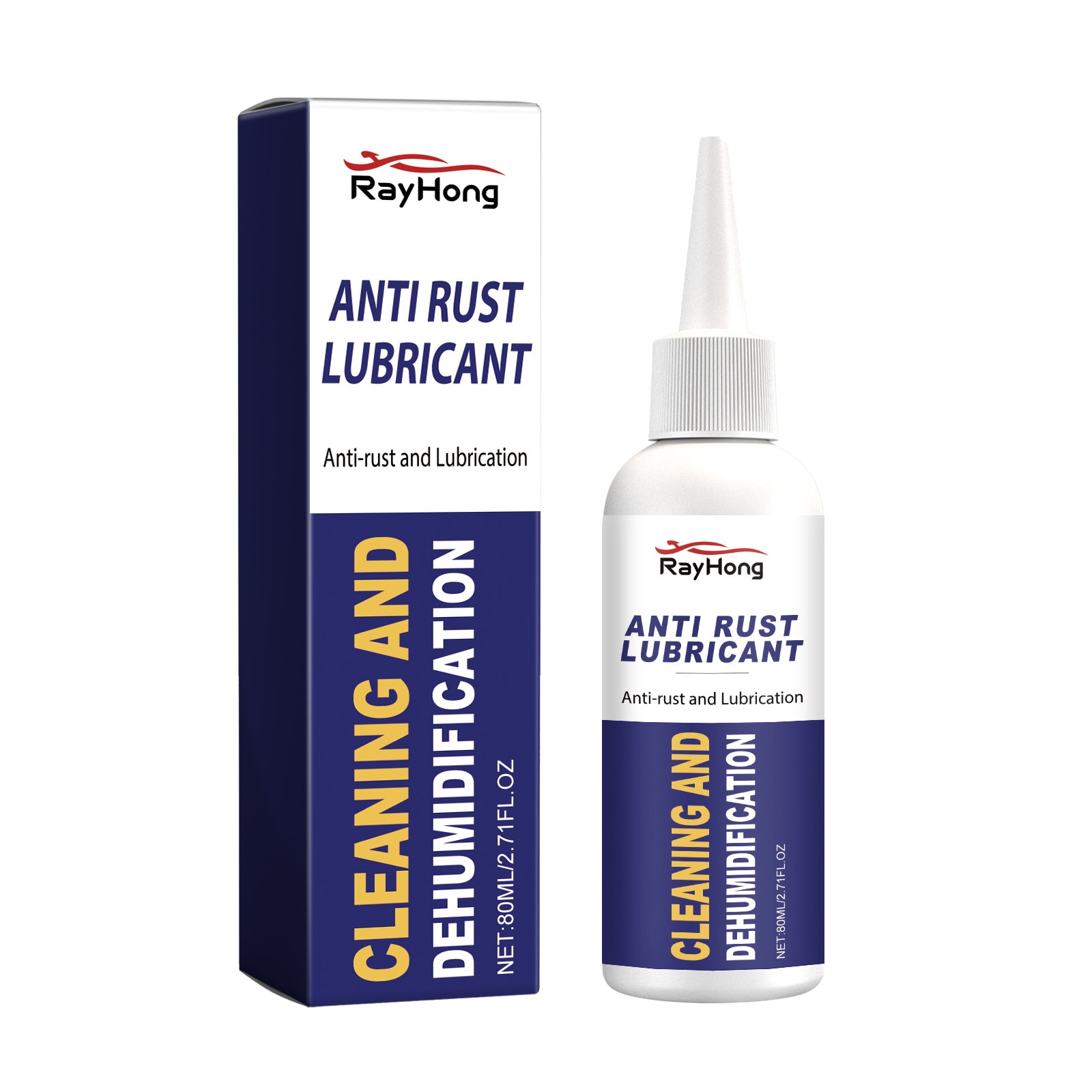 Lubrifiant anti-rugina Rayhong, agent de curatare si intretinere pentru ...