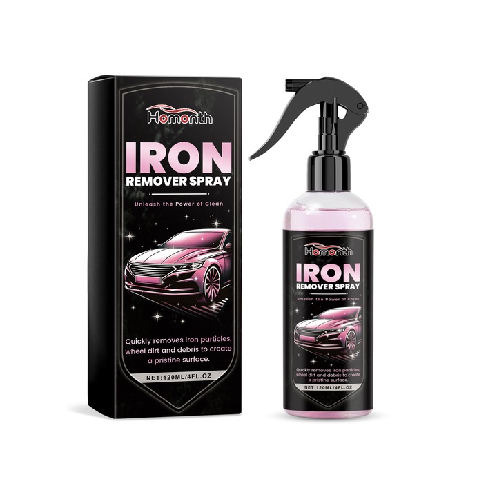 Spray de curatare pentru rugina auto, Homonth 2 bucati, agent de intretinere multifunctional