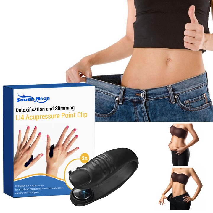 Clip de acupresiune pentru detoxifiere si slabire, formare a pielii