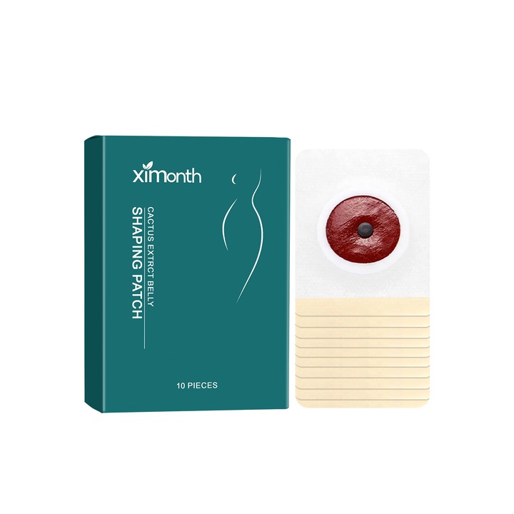 Plasturi modelare abdomen, Ximonth, extract de cactus si cafea, 1 buc