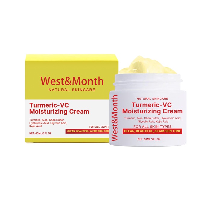 Crema de albire pentru axile, West&Month, turmeric, hidratare, 60ml