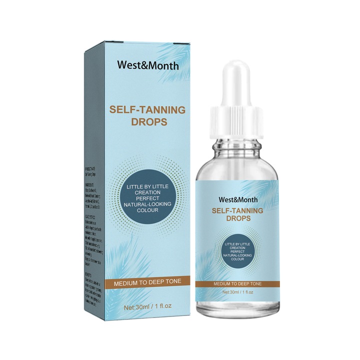 West&Month önbarnító cseppek, hidratáló esszencia, 30ml