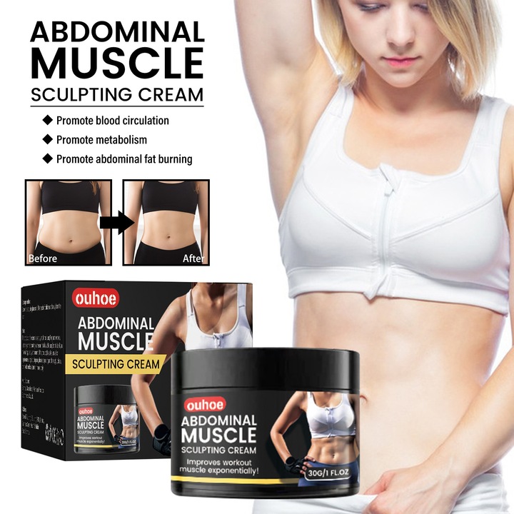 Crema sculptanta pentru abdomen OUHOE, 2 buc, 30g