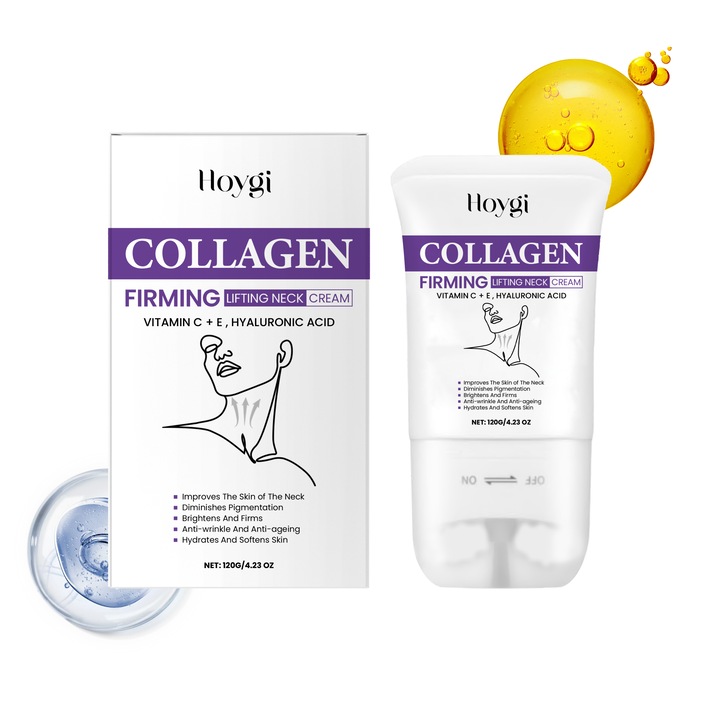 Nyakkrém, Hoygi, hidratáló, feszesítő, 120 g