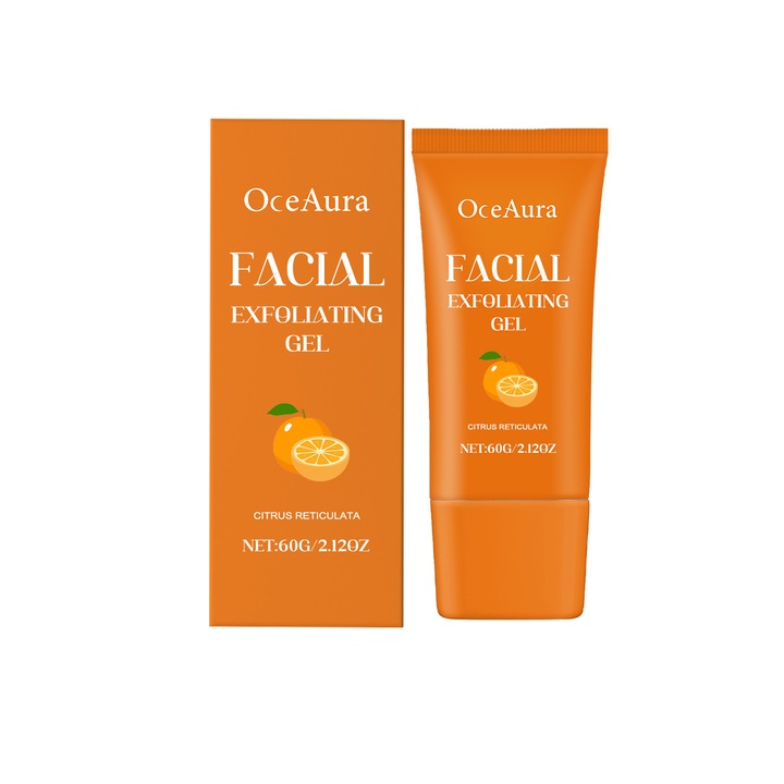 Gel exfoliant cu vitamina C, salicilic, extract de citrice, 200ml