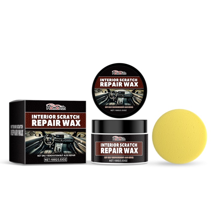 Ceara pentru ingrijirea zgarieturilor interior auto, Homonth, multicolor