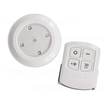 Set de 6 Lampi LED Maclean cu Control din Telecomanda Set de 6 Lampi LED Maclean cu Control din Telecomanda
