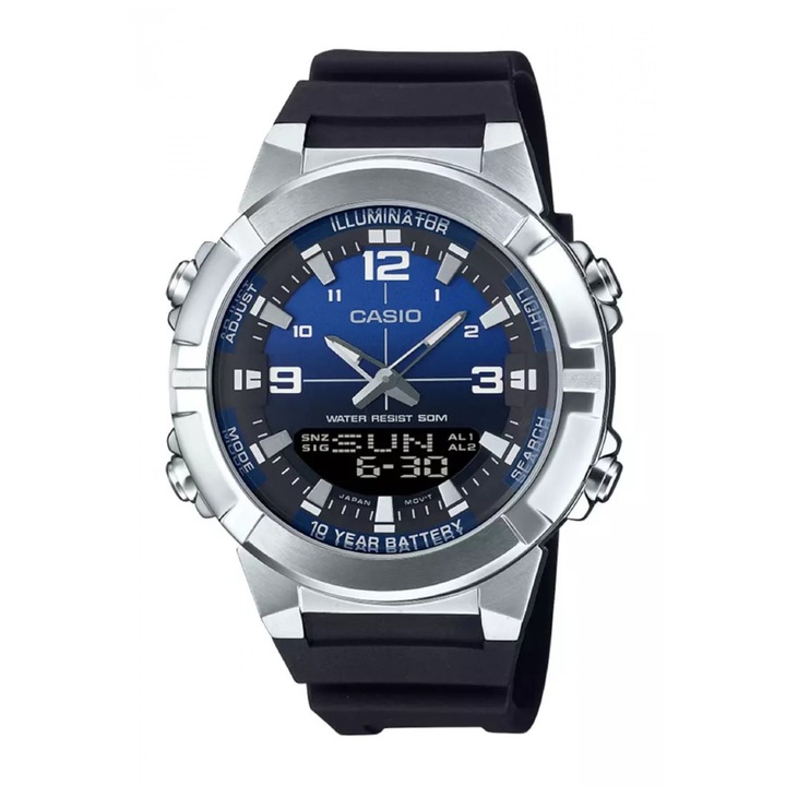 Мъжки часовник Casio, Collection AMW AMW-870A-2AVDF, Смесен