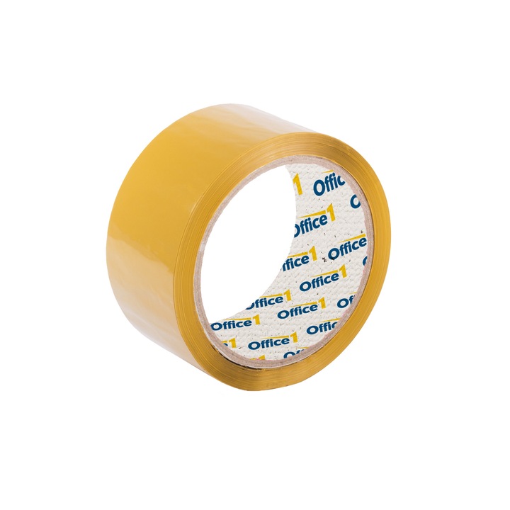 Banda de ambalare Office 1, 48 mm x 66 m, maro