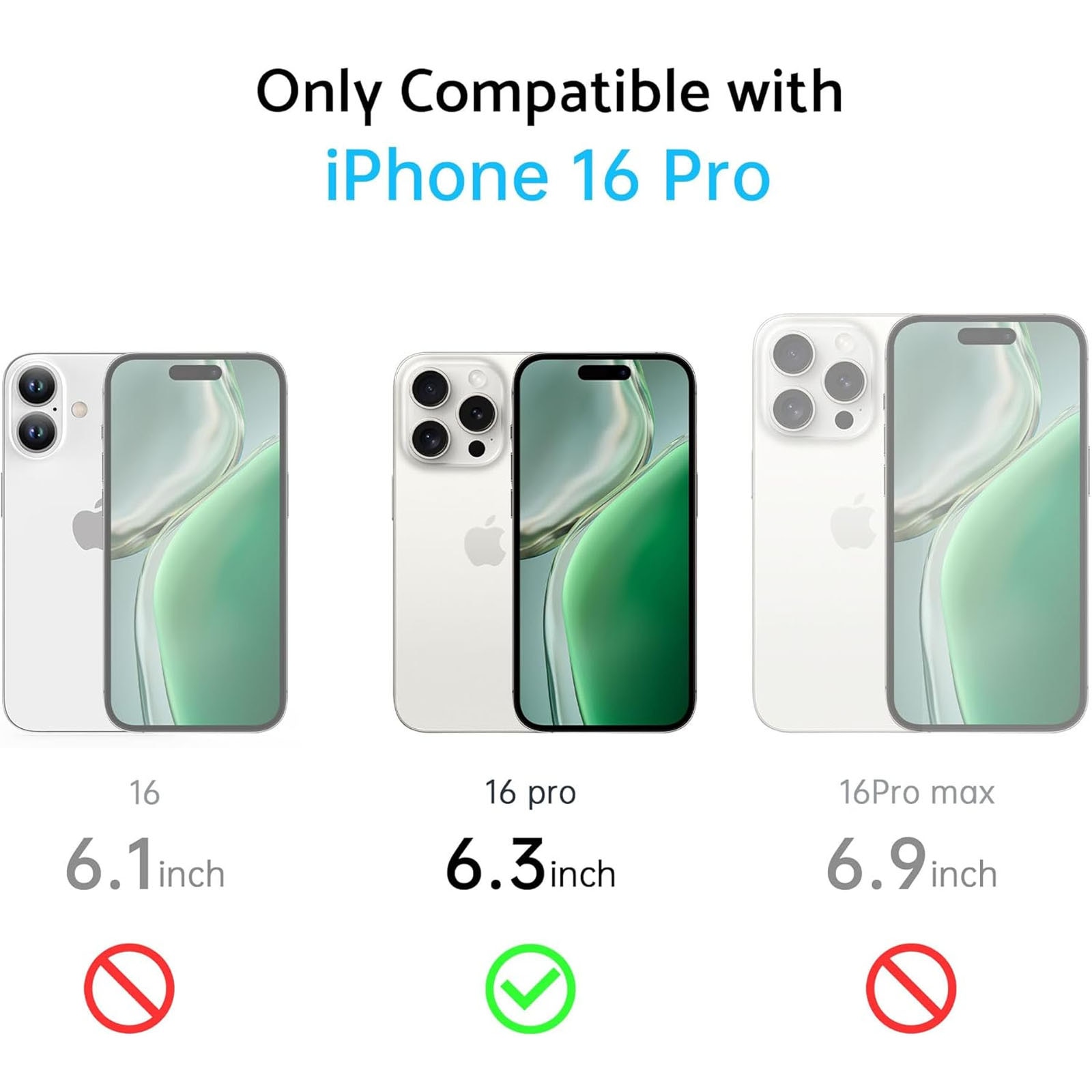 Husa telefon compatibila iPhone 16 Pro, Hggzeg, Husa protectie, Rezistent la cadere, Design ultra slim, Antizgarieturi si rezistent la socuri, Moale, Protectie Camera, Decupaje Precise, Design mata, PC/TPU, Roz