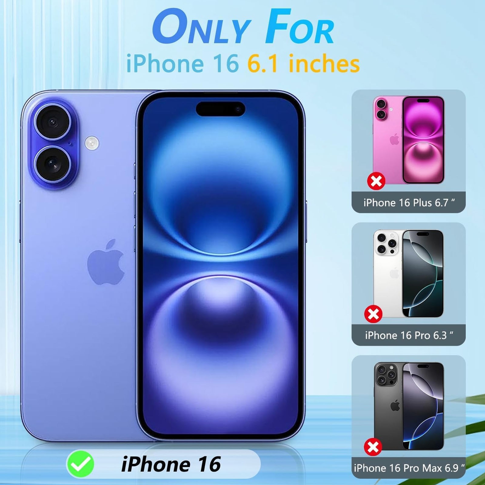 Husa telefon compatibila iPhone 16, Hggzeg, Husa protectie, Antizgarieturi si rezistent la socuri, Margini ridicate pentru protectia ecranului, Protectie Camera, Usor de instalat, TPU, Roz