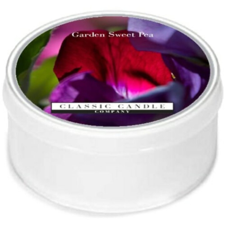 Класическа свещ Сладък грах, плодов аромат, 220 г