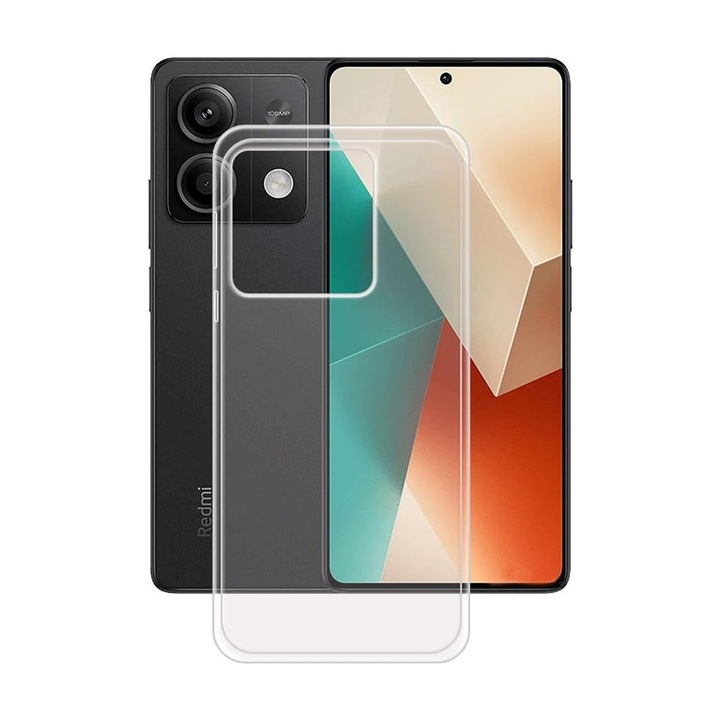 Xiaomi Redmi Note 13 5G Telefontok - átlátszó szilikon tok