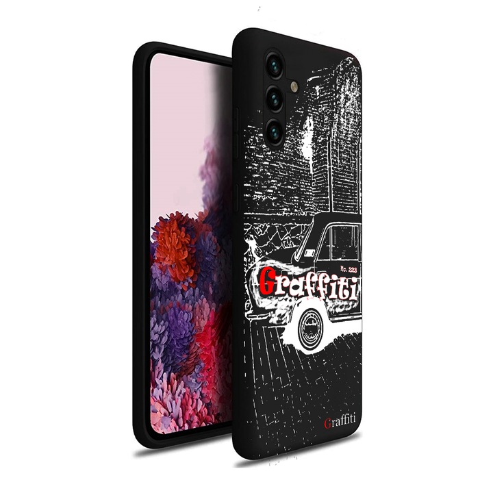 Калъф за телефон, съвместим с Samsung Galaxy A16 5G - силиконов кейс Graffiti No.223 шарка