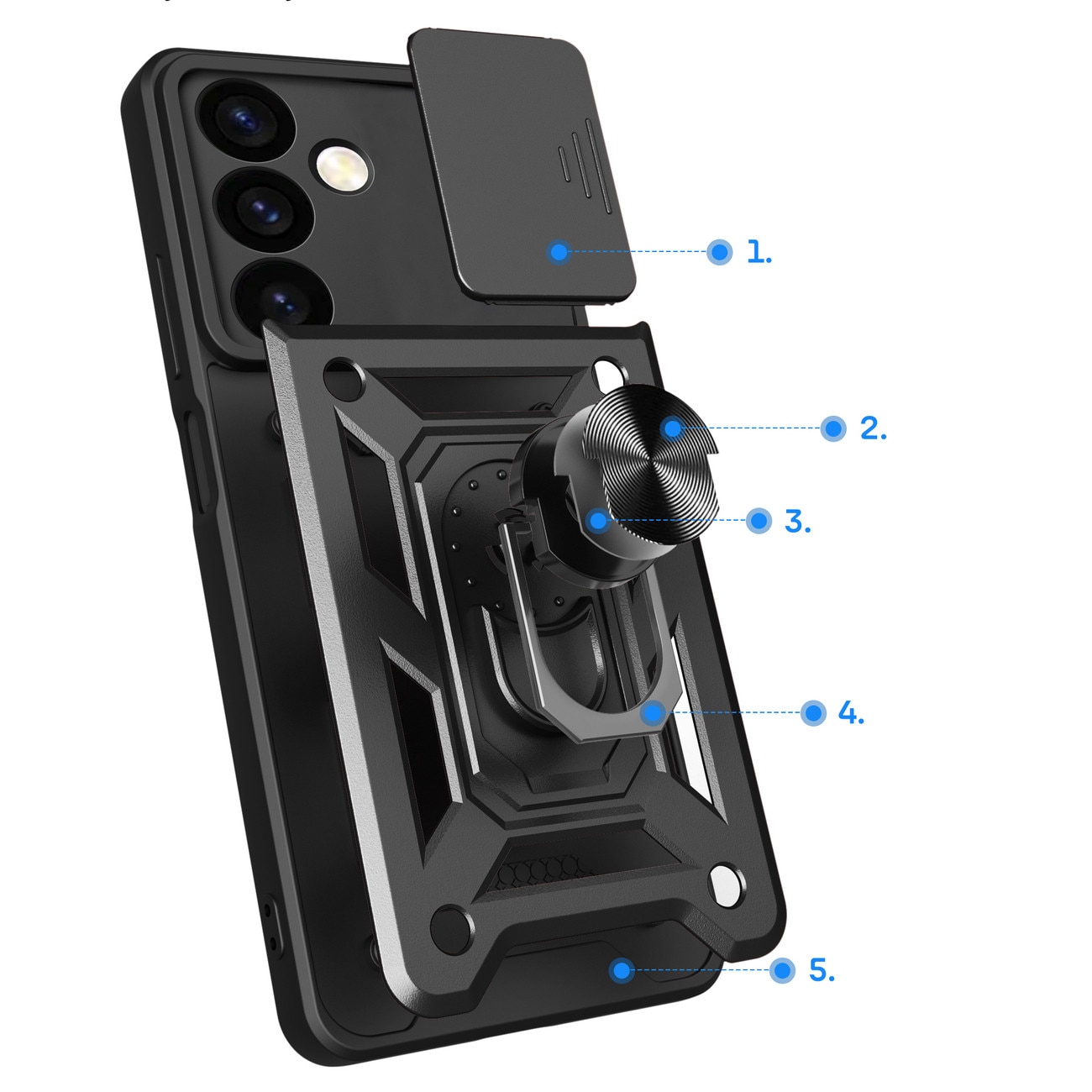 Husa pentru Samsung Galaxy S26 Plus camshield pro black