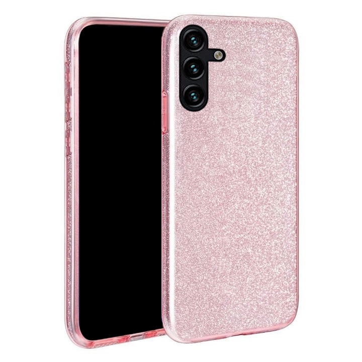 Telefontok Samsung Galaxy A26 5G kompatibilis - Pink Shiny tok