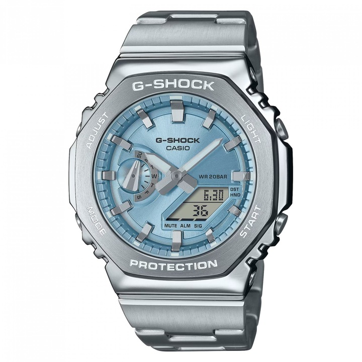 Мъжки часовник Casio G-Shock, Classic GM GM-2110D-2AER, Смесен