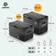 Lada frigorifica electrica Peme Quest 30, 27 litri, 60W, Alimentare Duala 12V/230V, 2in1 Racire/Incalzire, Mod ECO, Graphite