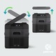 Lada frigorifica electrica Peme Quest 30, 27 litri, 60W, Alimentare Duala 12V/230V, 2in1 Racire/Incalzire, Mod ECO, Graphite