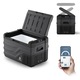 Lada frigorifica electrica Peme Quest 30, 27 litri, 60W, Alimentare Duala 12V/230V, 2in1 Racire/Incalzire, Mod ECO, Graphite