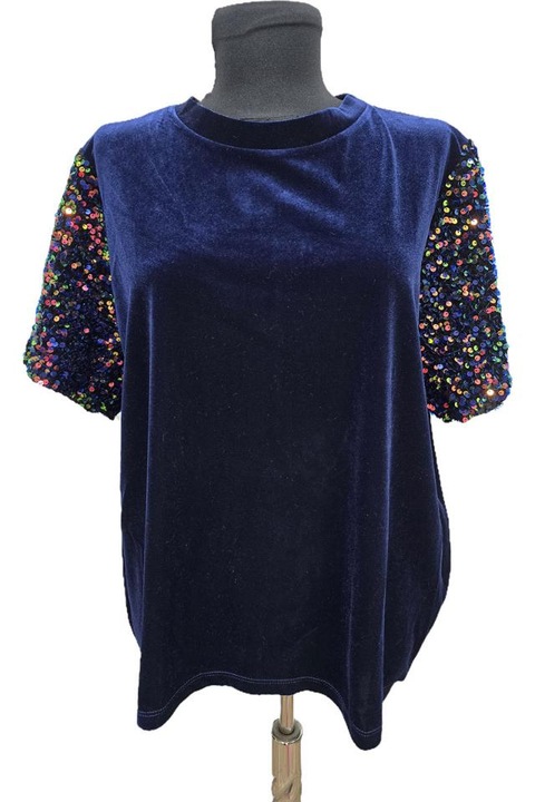 Bluza Desigual 21SWTKXH, Bleumarin, XL