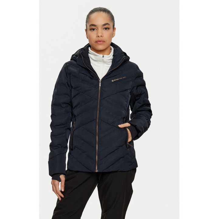 Geaca ski dama, Protest, 304122019, Poliester, Negru, Negru