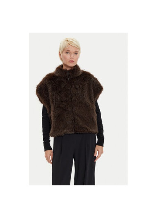 Női mellény, Haveone, 304891533, Poliamid, XS INTL, Barna