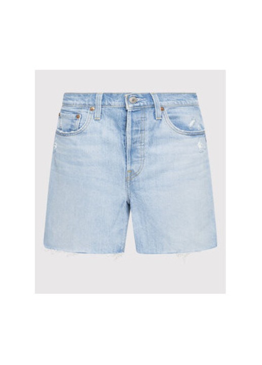 Blugi Dama, Levi S, 300292679, Bumbac/Elastan, 23, Albastru