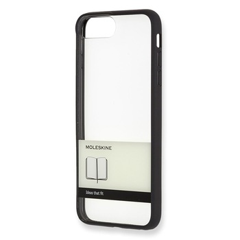 Carcasa neagra Hard Case Iphone 7 Plus Transparent Band Carcasa neagra Hard Case Iphone 7 Plus Transparent Band